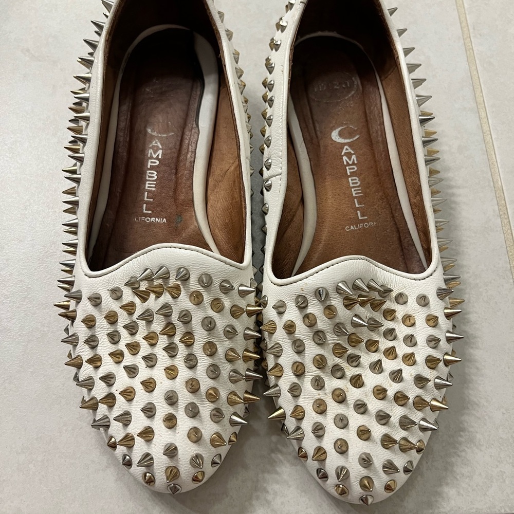 Jeffrey Campbell digi spike loafers